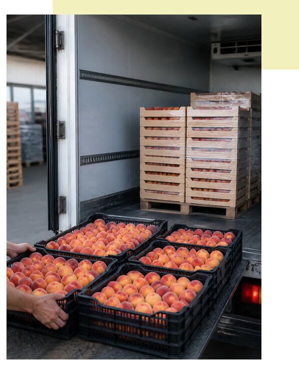 Перевозка персиков в Гагарина — от 5566 р. | Агросервис-Ггр